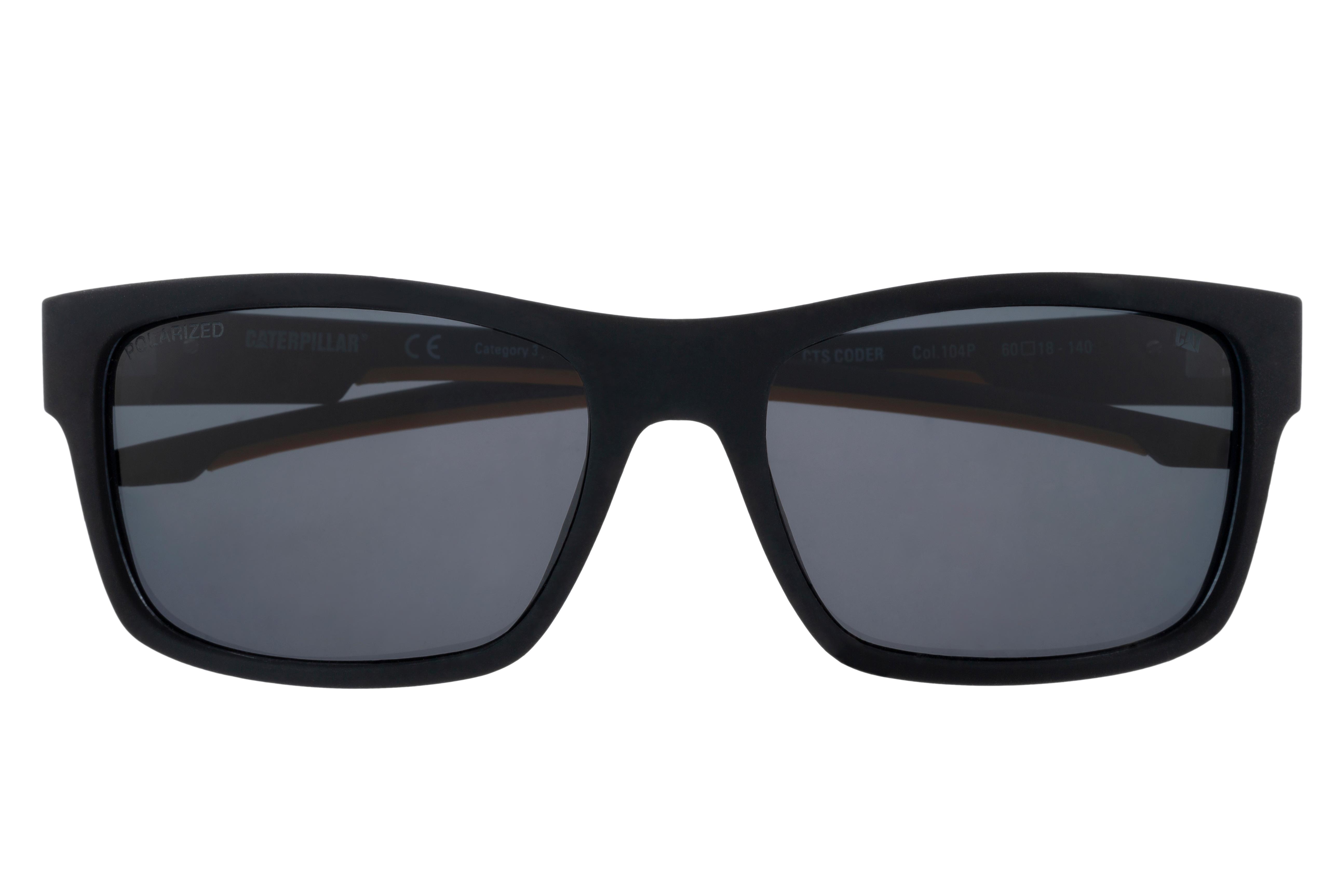 LENTES DE SOL POLARIZADOS CAT CTS-CODER-104P NEGRO - 4