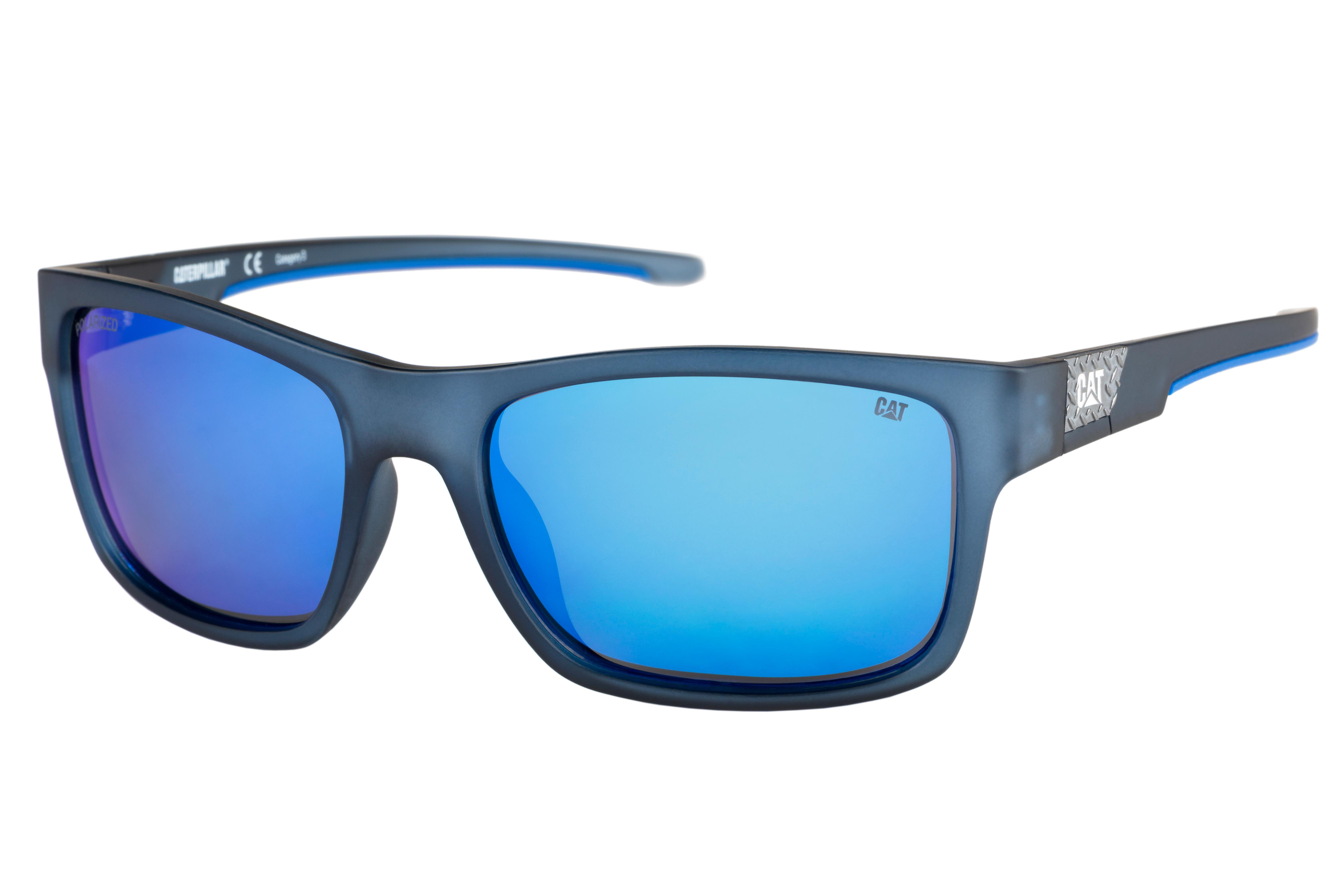 LENTES DE SOL POLARIZADOS CAT CTS-CODER-106P AZUL - 1