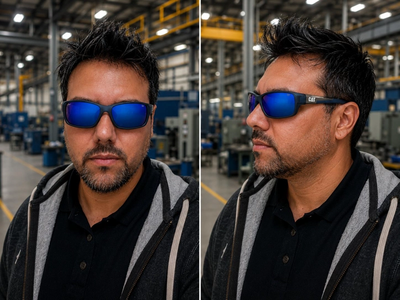 LENTES DE SOL POLARIZADOS CAT CTS-SENSOR-106P AZUL - 6