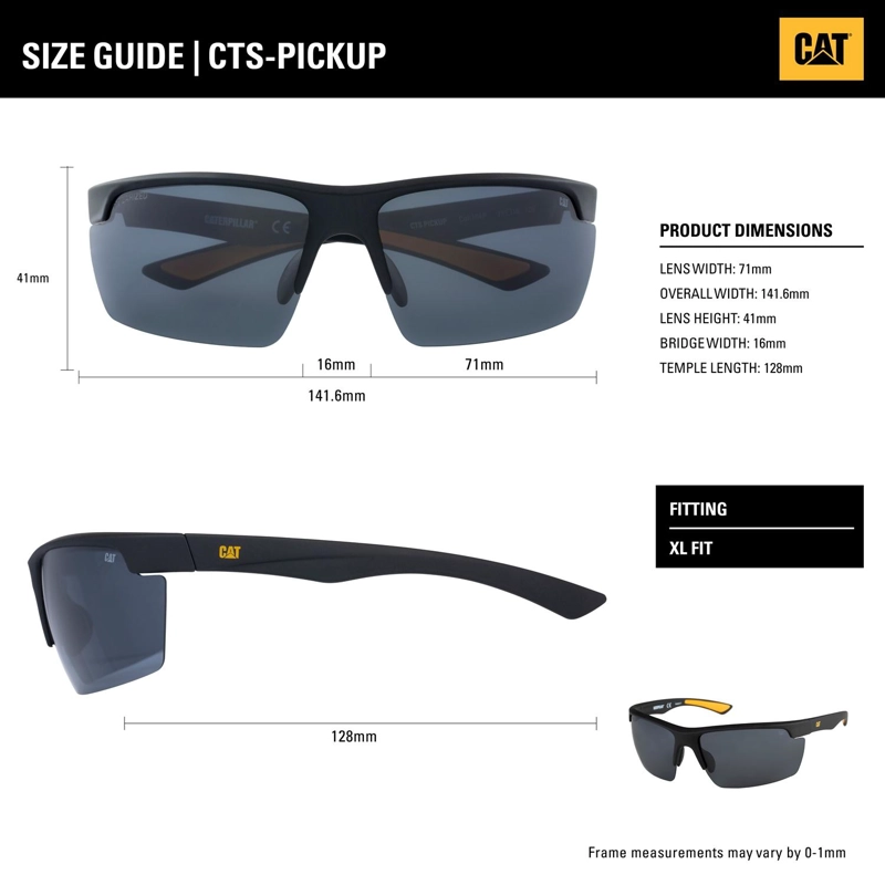 LENTES DE SOL CAT CTS-PICKUP-108P POLARIZADOS GRIS - 3