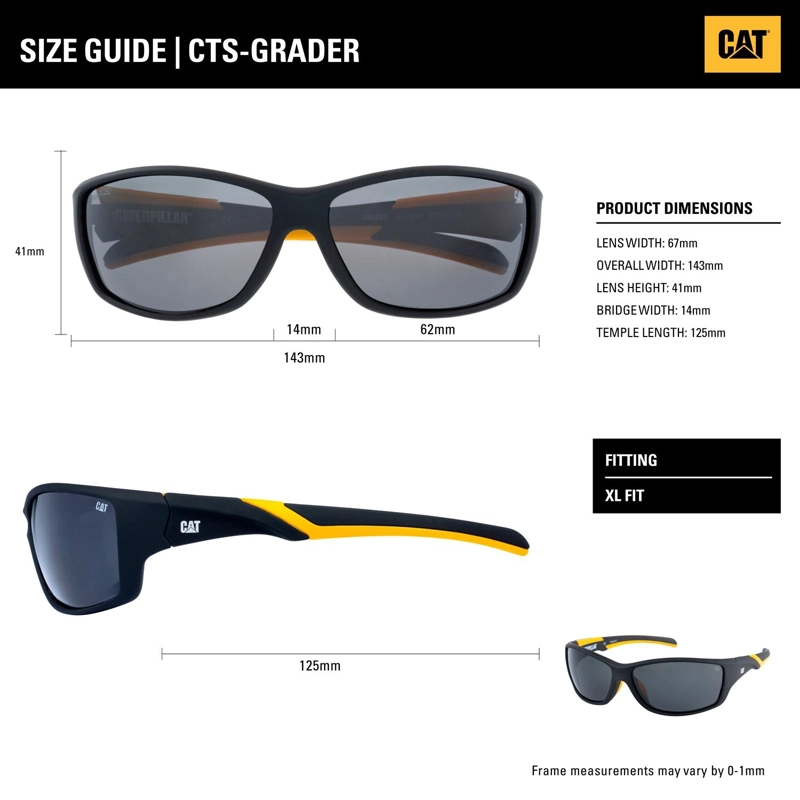 LENTES DE SOL CAT CTS-GRADER-108P POLARIZADOS GRIS - 6