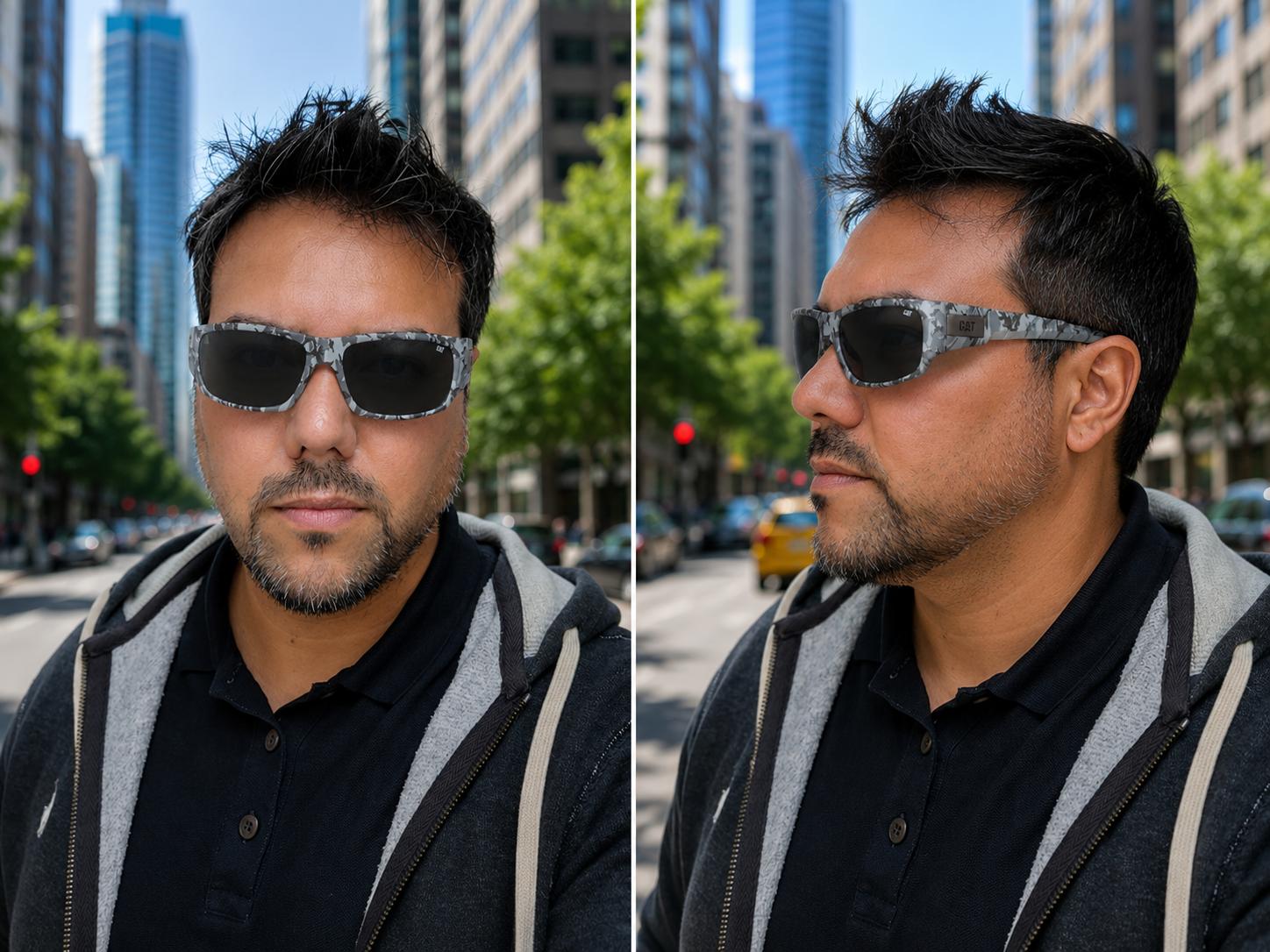 LENTES DE SOL CAT CTS-COFFER-170P POLARIZADOS GRIS - 6
