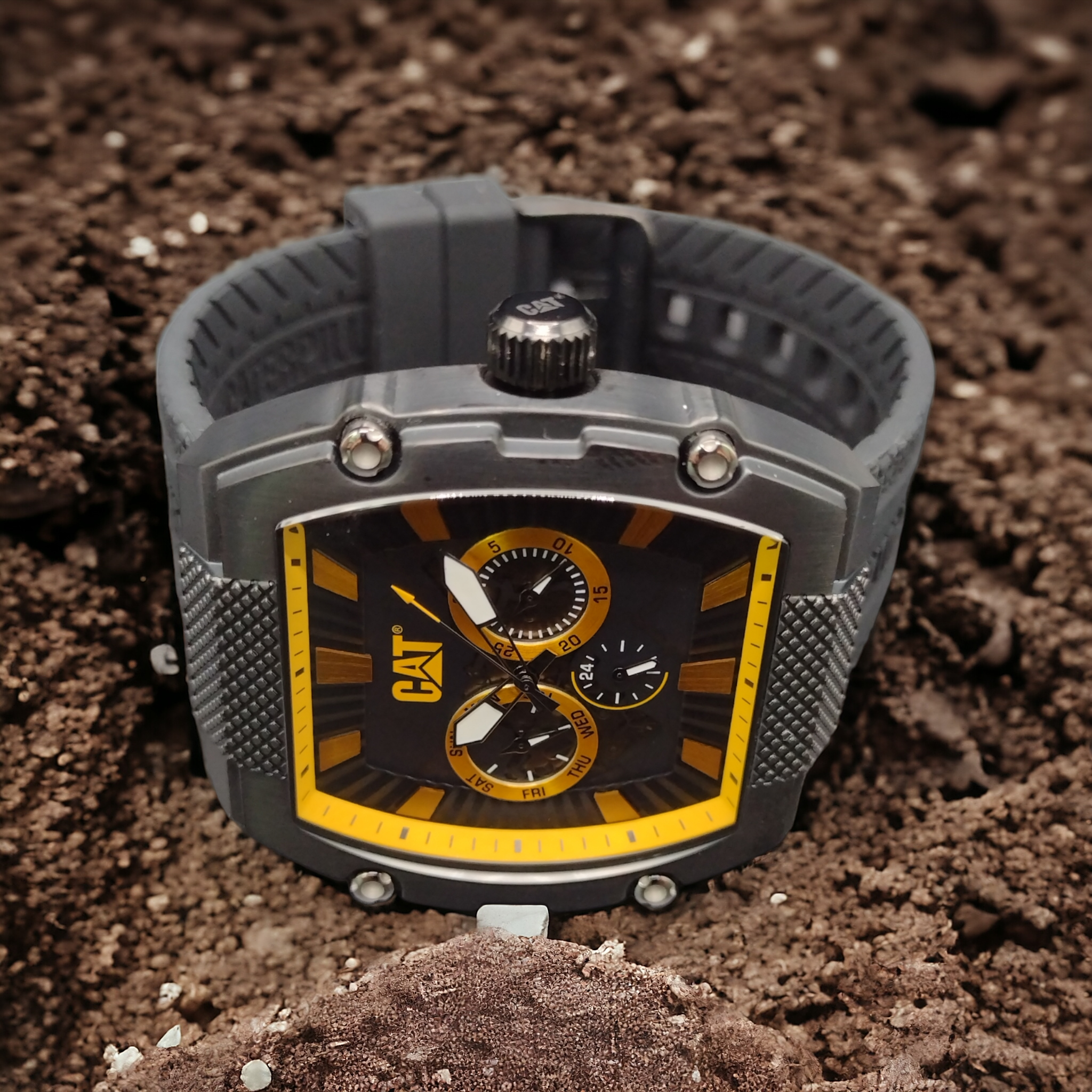 RELOJ CAT HOMBRE CUARZO 13-169-21-127 BARRELL - 5