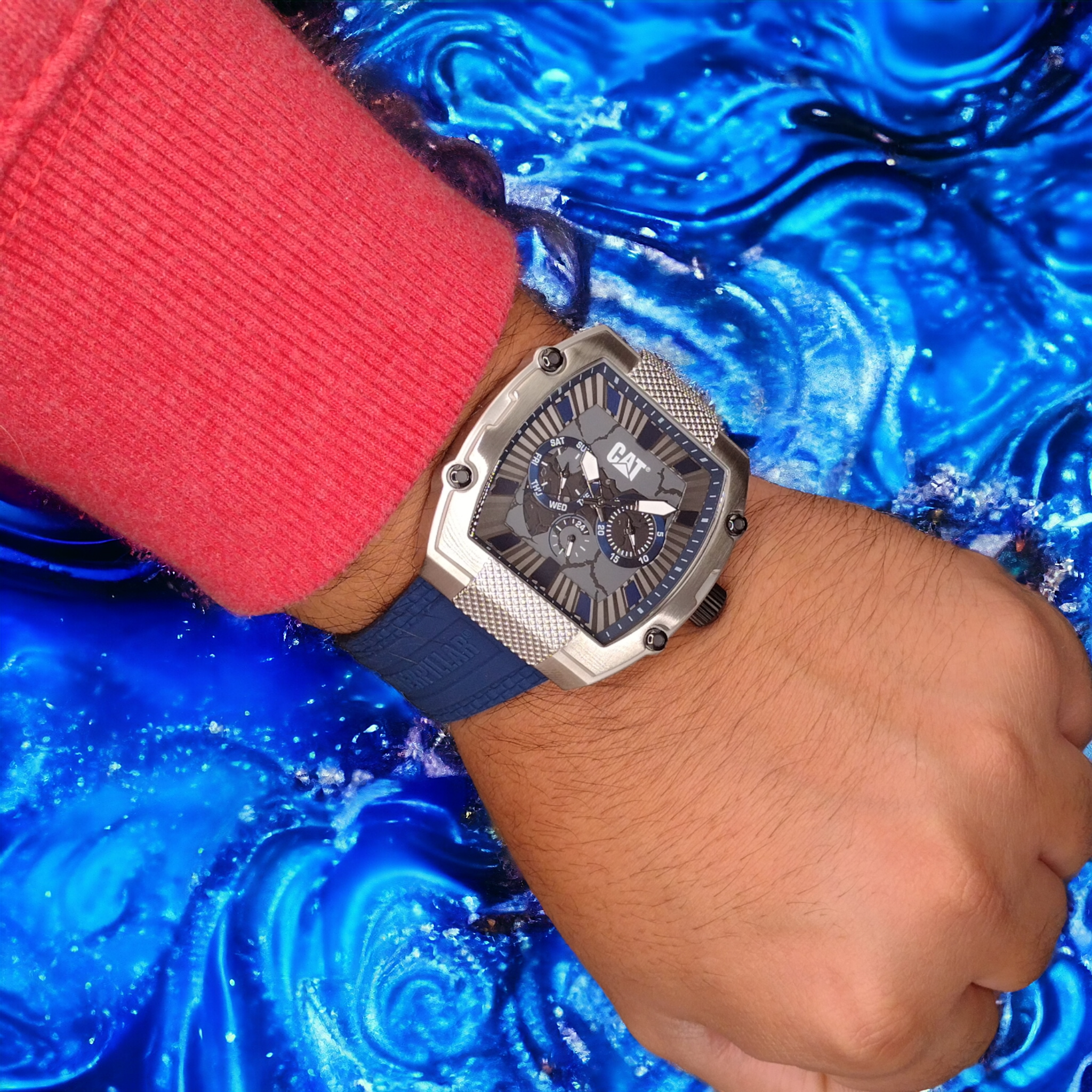 RELOJ CAT HOMBRE CUARZO 13-149-26-226 BARRELL - 5