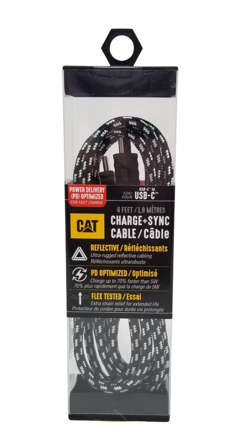 CABLE CAT USB-C A USB-C 1.8 MTS - 1