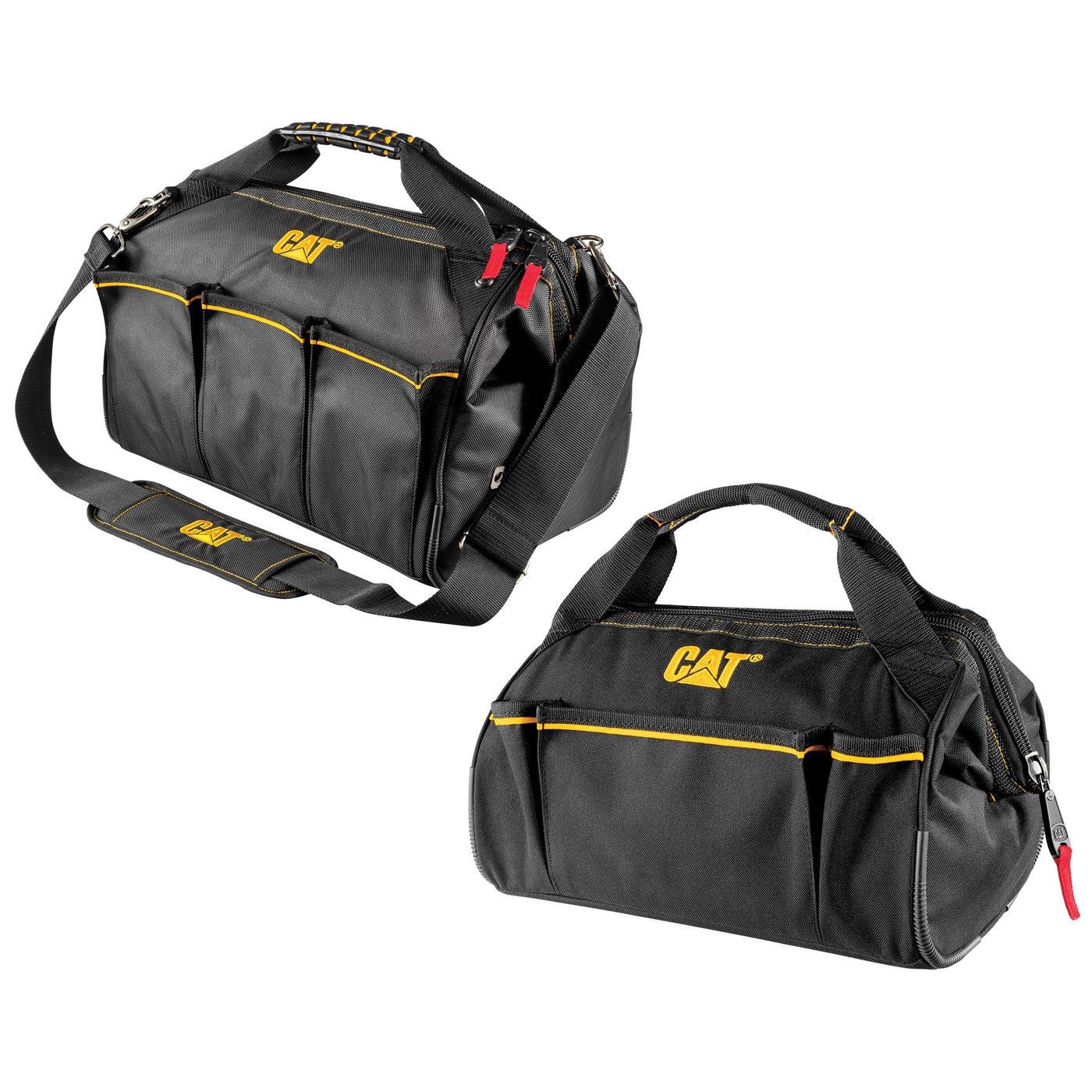 BOLSO CAT HERRAMIENTAS 41 CM 18 BOLSILLOS - 1