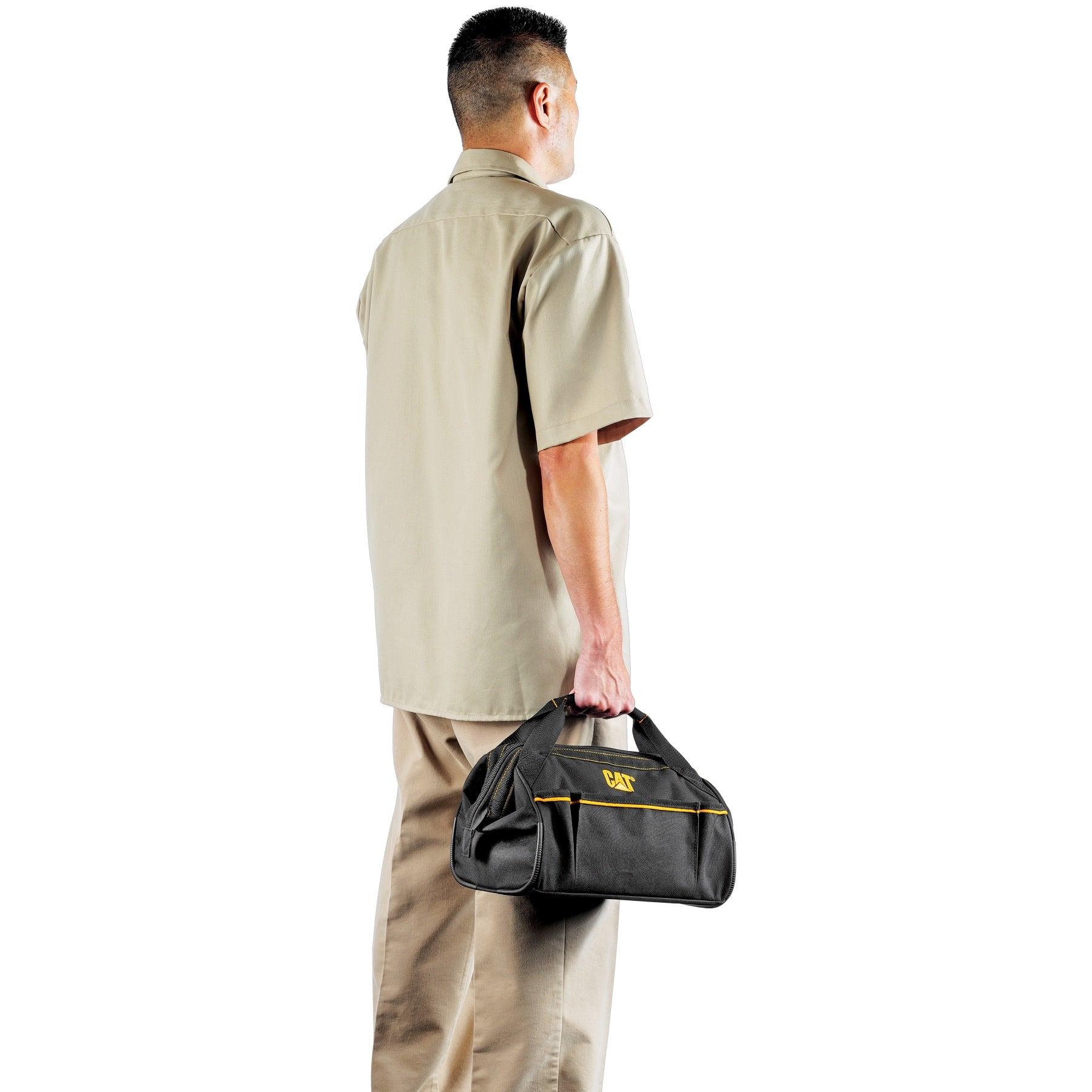 BOLSO CAT HERRAMIENTAS 41 CM 18 BOLSILLOS - 8