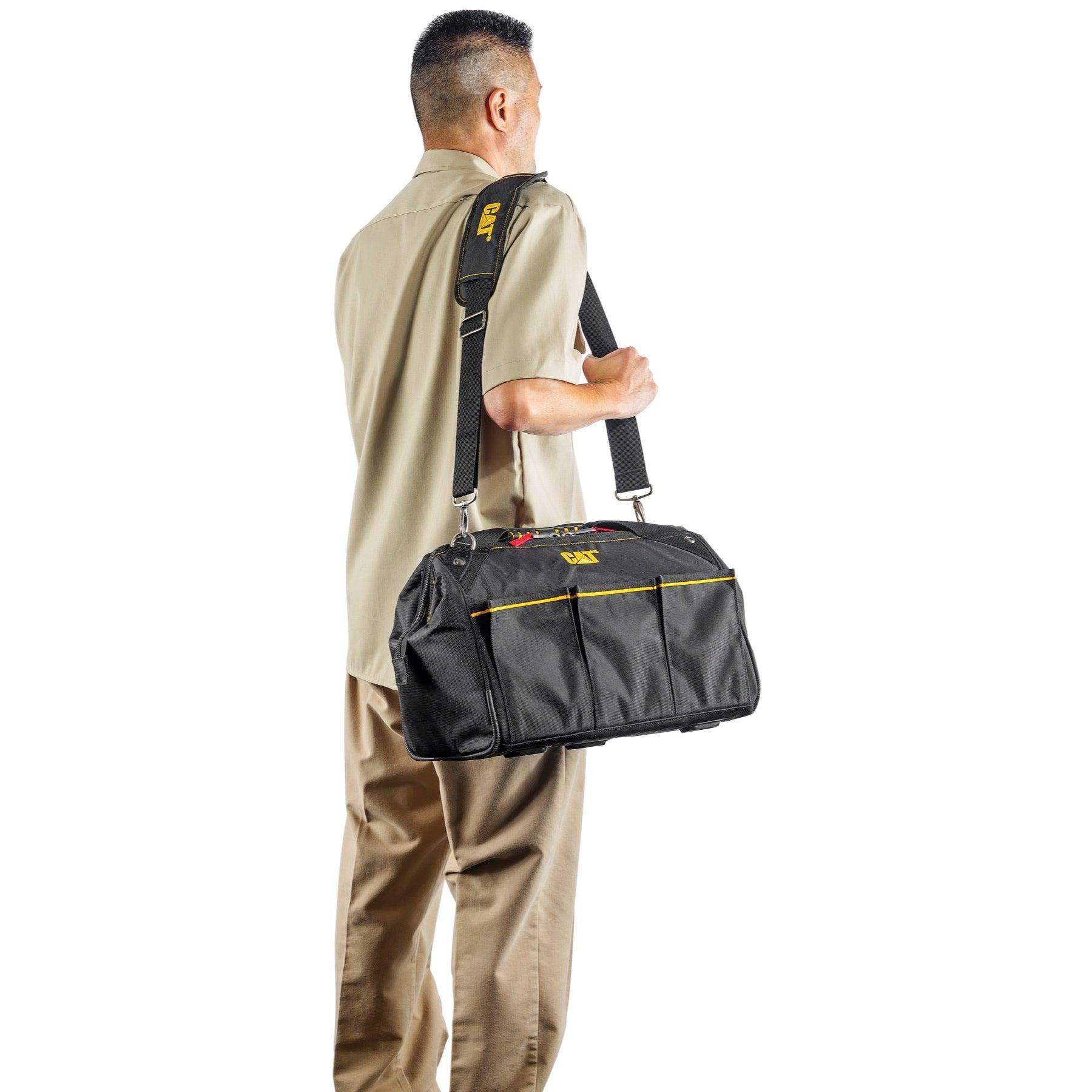 BOLSO CAT HERRAMIENTAS 41 CM 18 BOLSILLOS - 9