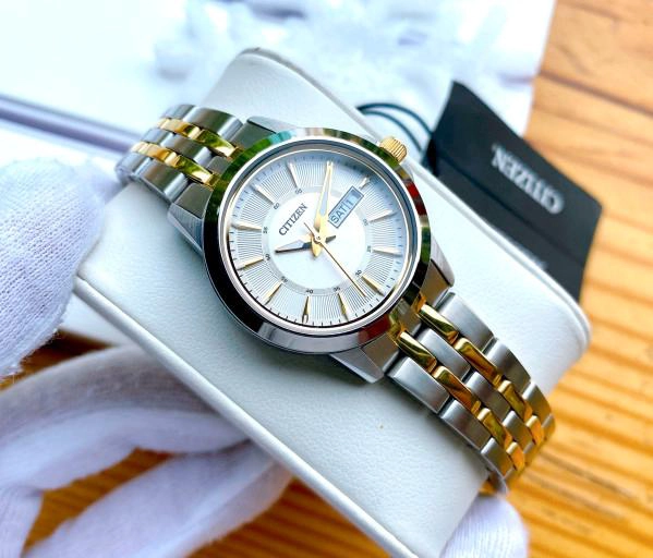 RELOJ CITIZEN MUJER EQ0608-55A ANALOGO QUARTZ - 4