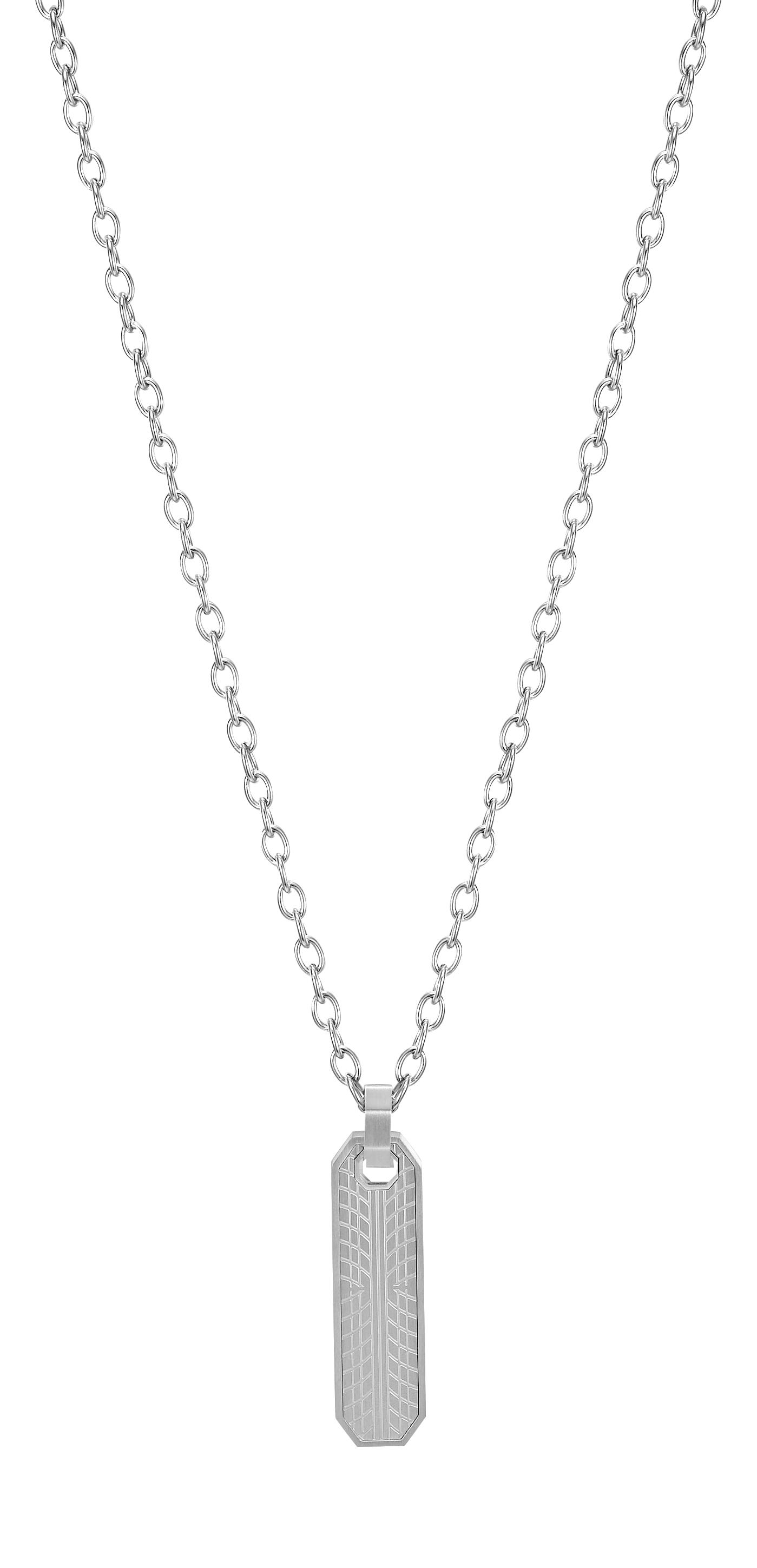 CADENA DE HOMBRE CAT J001N00122 PLATEADO - 1