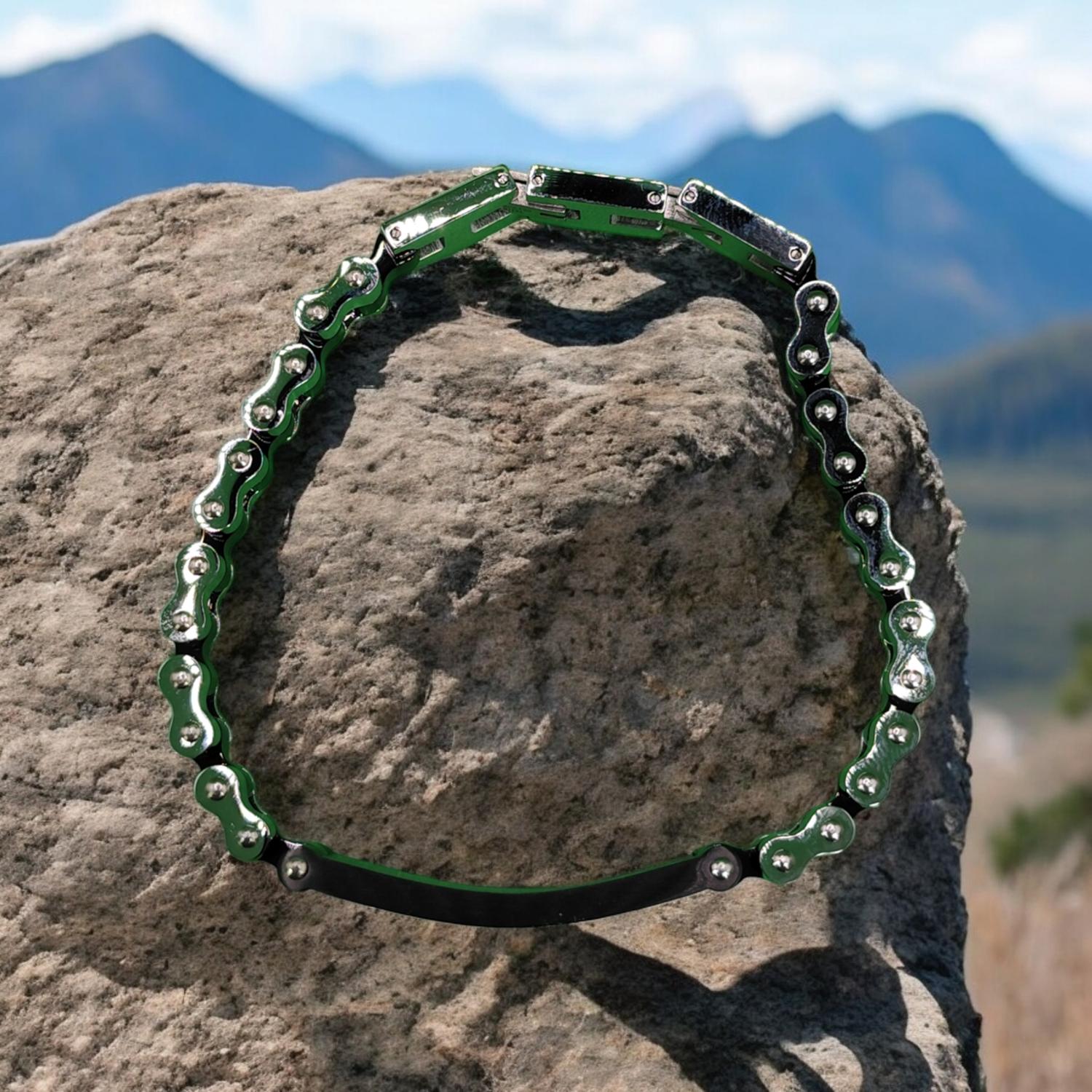 PULSERA DE HOMBRE CAT J018B00112 NEGRO-PLATEADO - 2