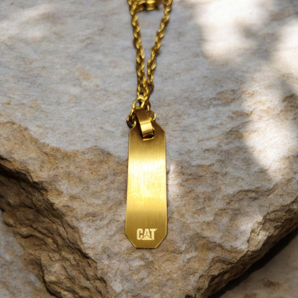 CADENA DE HOMBRE CAT J001N00129 DORADO-NEGRO - 3