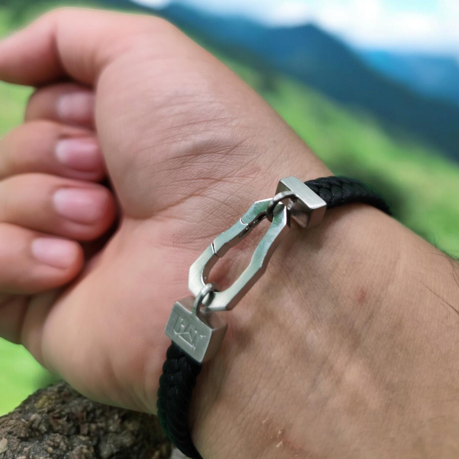 PULSERA DE HOMBRE CAT J017B30112 PLATEADO-NEGRO - 6