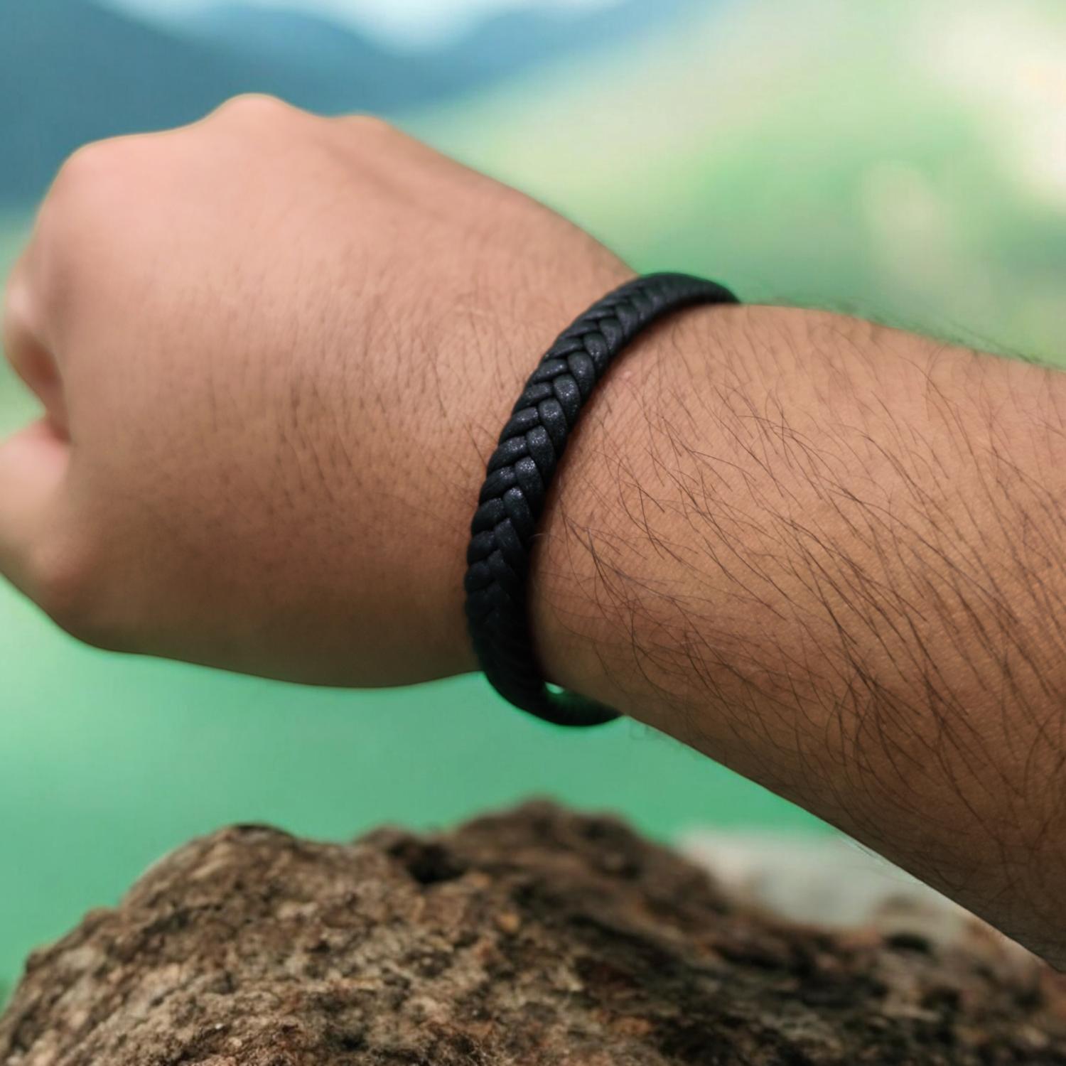 PULSERA DE HOMBRE CAT J017B30112 PLATEADO-NEGRO - 7