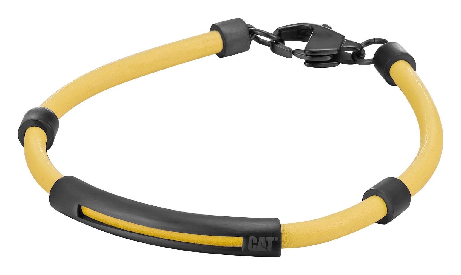 PULSERA DE HOMBRE CAT J007B10171 NEGRO-AMARILLO - 1