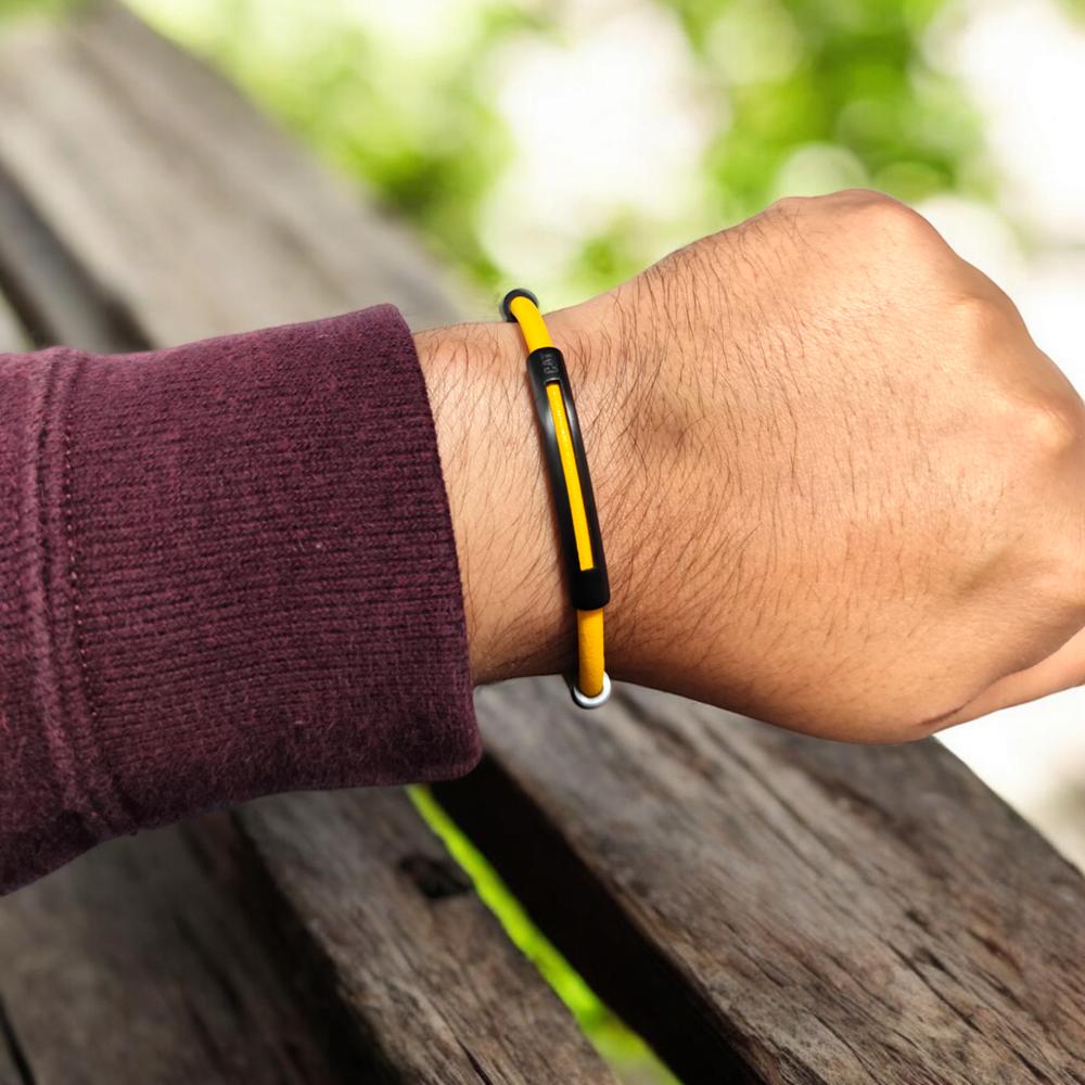 PULSERA DE HOMBRE CAT J007B10171 NEGRO-AMARILLO - 4