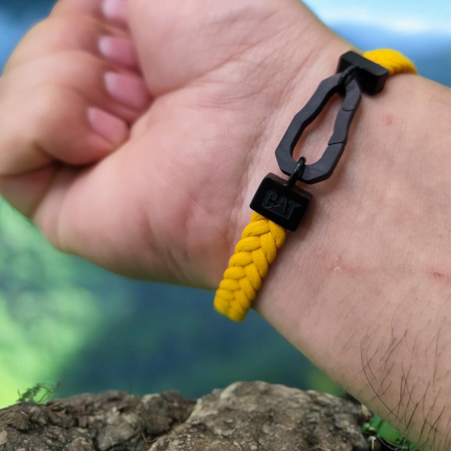 PULSERA DE HOMBRE CAT J017B30117 NEGRO-AMARILLO - 6