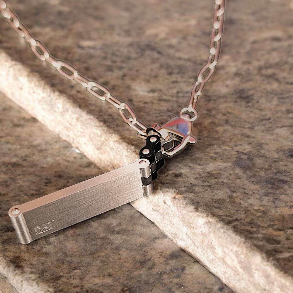 CADENA DE HOMBRE CAT J019N00122 PLATEADO - 5