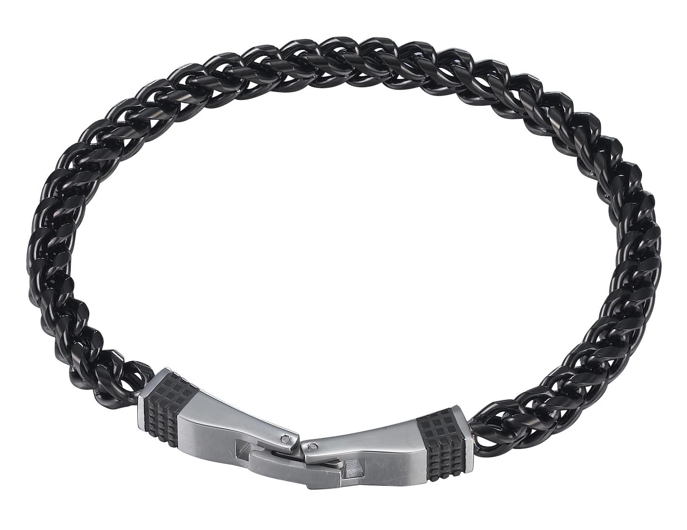 PULSERA DE HOMBRE CAT J009B00011 PLATEADO-NEGRO - 1