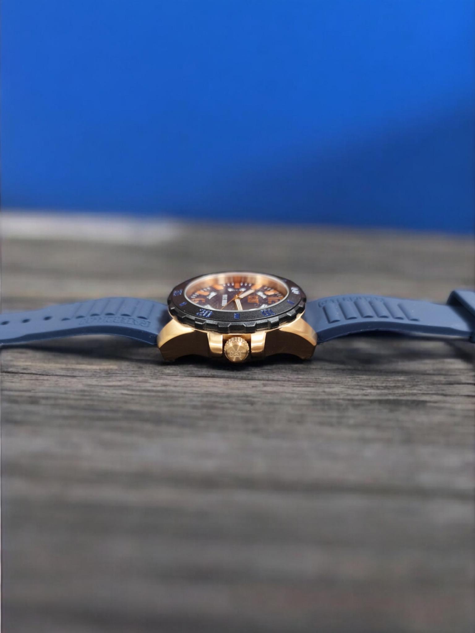 RELOJ CAT HOMBRE AR-191-26-639 STEEL BARRICADE - 6