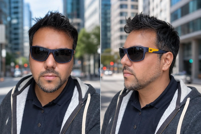 LENTES DE SOL POLARIZADOS CAT CTS-8029-106P AZUL - 5