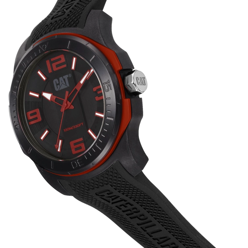 RELOJ ANALOGO CAT HOMBRE LX GRIDLOCK - ROJO - 2
