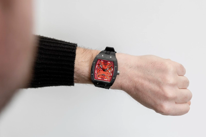 RELOJ CAT HOMBRE 14-161-21-831 BARRELL CARBON - 3