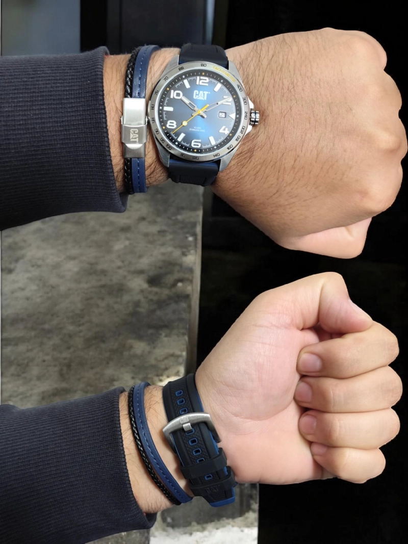 SET RELOJ CAT HOMBRE MAS PULSERA SET-QE-141-26-632 SET.QE - 6