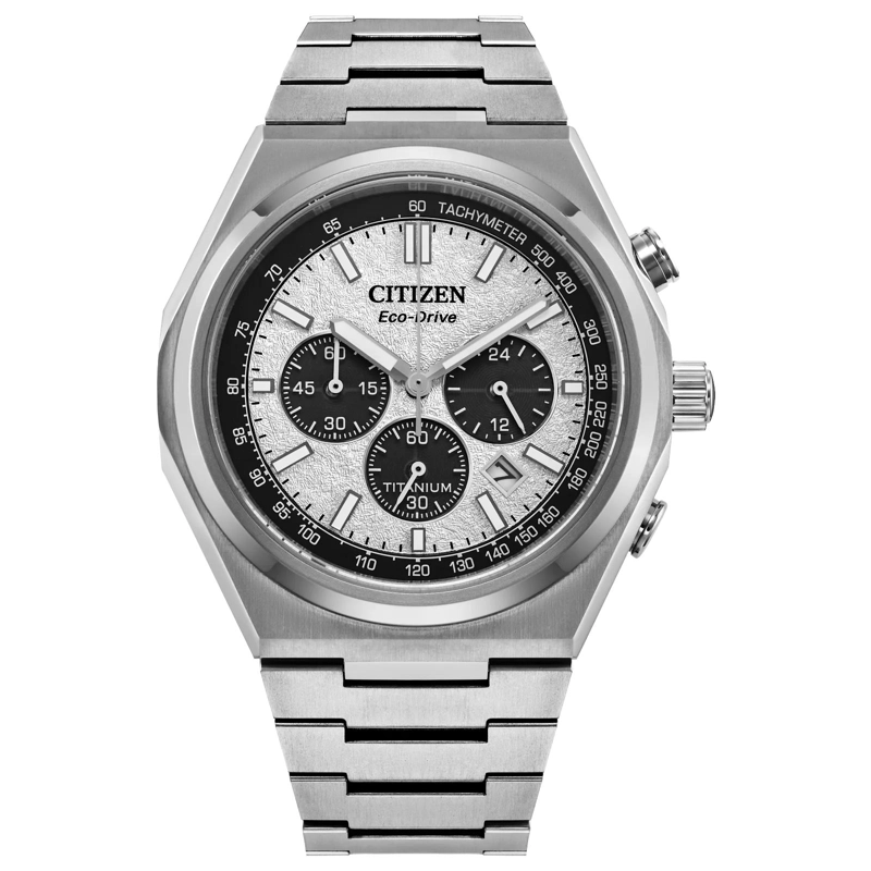 RELOJ CITIZEN HOMBRE CA4610-85A ZENSHIN CHRONO SUPER TITANIO ECO-DRIVE - 1