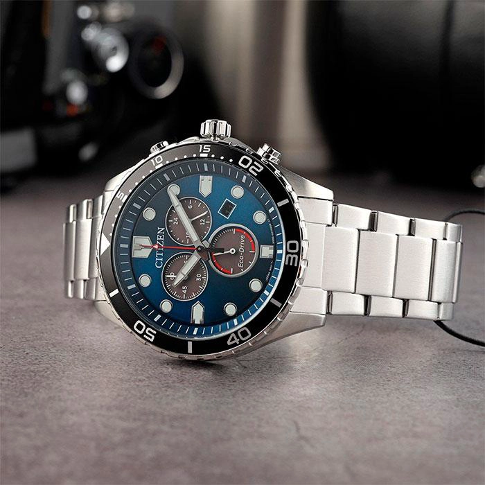 RELOJ CITIZEN HOMBRE AT2560-84L CRONOGRAFO ECO-DRIVE - 4