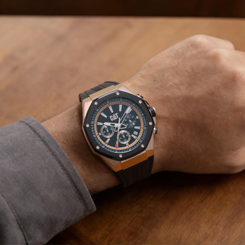 RELOJ CAT HOMBRE AW-193-21-129 HEXLINE CHRONO - 3