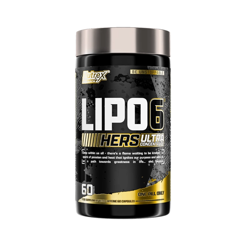 QUEMADOR DE GRASA NUTREX LIPO 6 BLACK UC HERS - 60 CÁPSULAS - 1