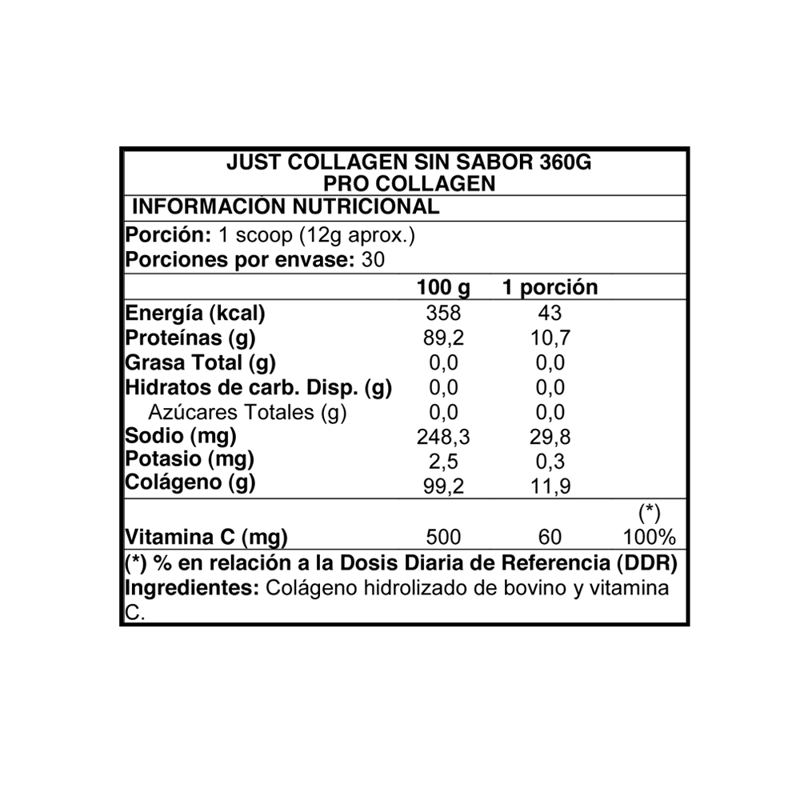 COLAGENO PRO COLLAGEN JUST 360G - 2