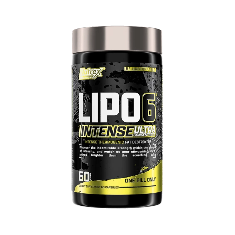 QUEMADOR DE GRASA NUTREX LIPO 6 BLACK INTENSE 60 CAPS - 1