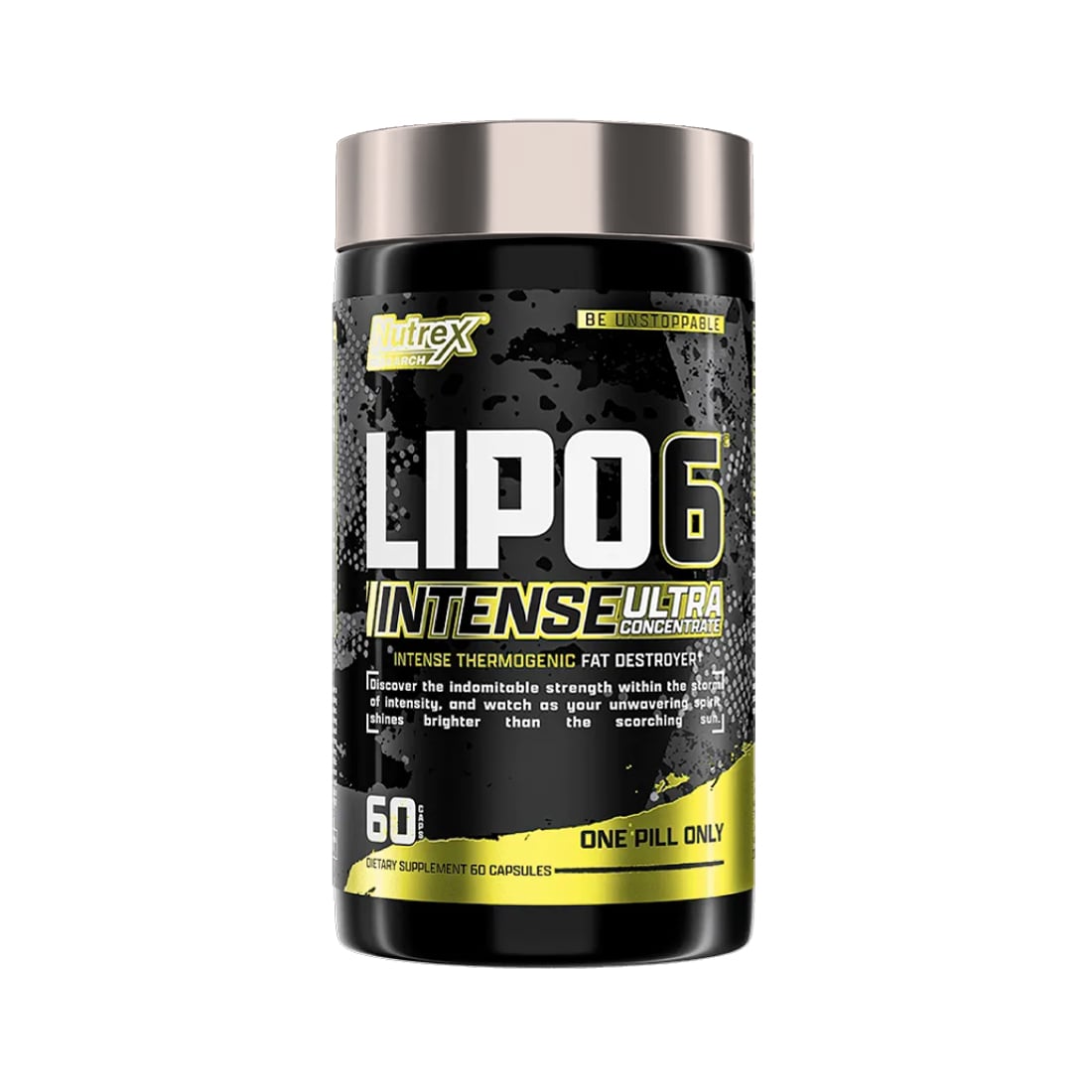 QUEMADOR DE GRASA NUTREX LIPO 6 BLACK INTENSE 60 CAPS - 1