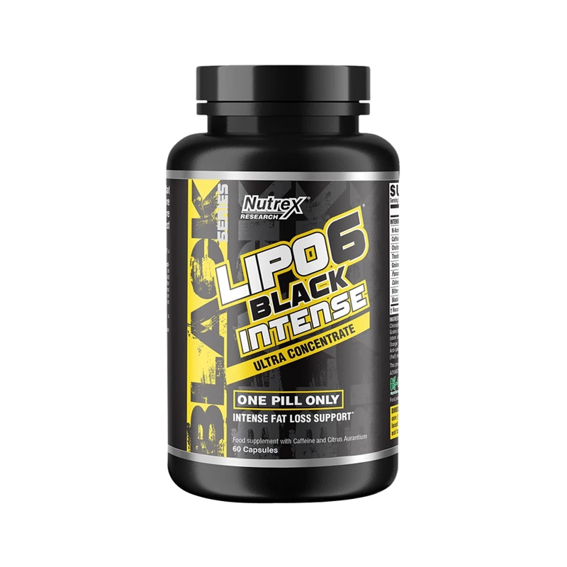 QUEMADOR DE GRASA NUTREX LIPO 6 BLACK INTENSE 60 CAPS - 2
