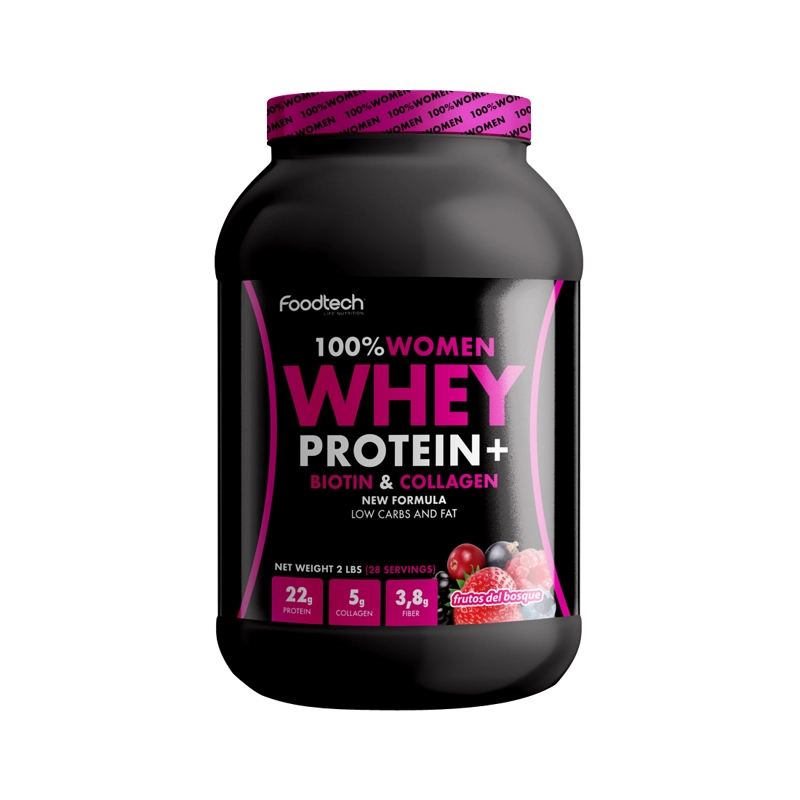 100% WOMEN WHEY 2LBS - FRUTOS DEL BOSQUE - 1