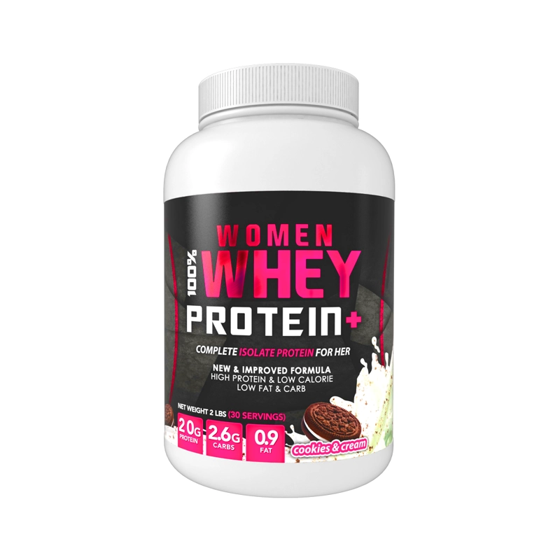 100% WOMEN WHEY 2LBS - COOKIES AND CREAM - 3