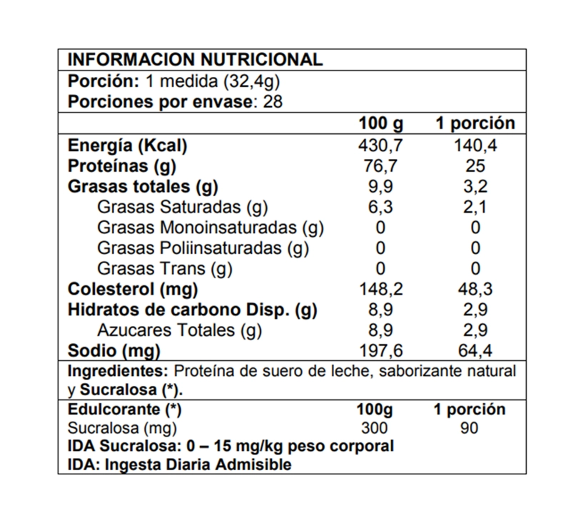WHEY PROTEIN PREMIUM LINE 2 LBS - FOODTECH PREMIUM CHOCOLATE - 2
