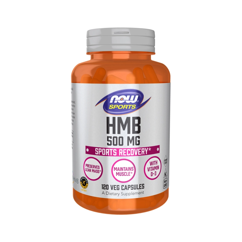 SUPLEMENTO ALIMENTICIO NOW FOODS HMB 500 MG 120 CAPS - 1