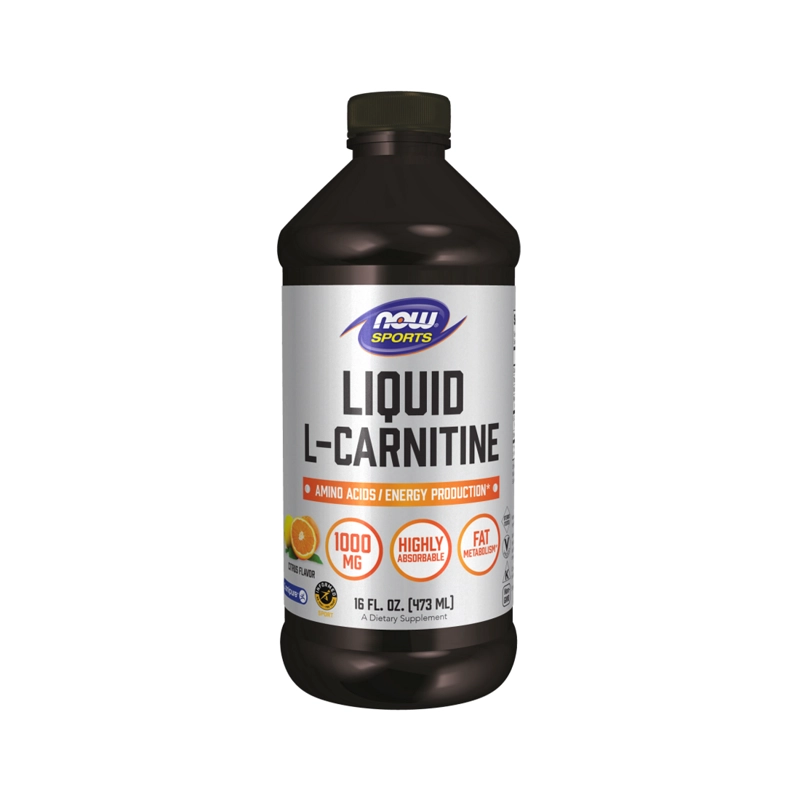 SUPLEMENTO ALIMENTICIO NOW FOODS LIQUID L CARNITINE 473ML - 1