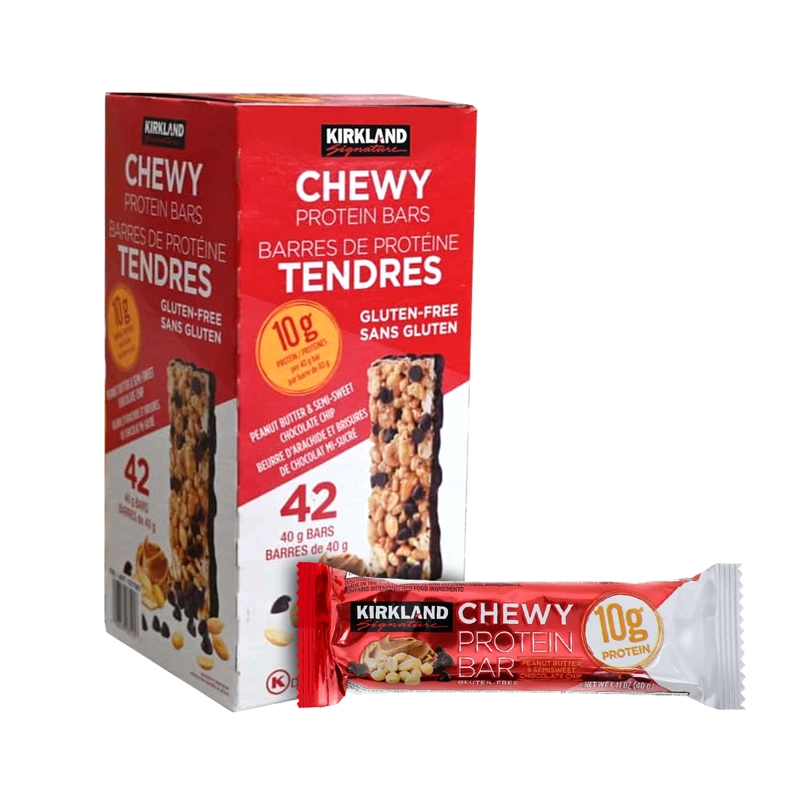 PROTEÍNA KIRKLAND CAJA CHEWY PROTEIN BARS 42UNID - 1