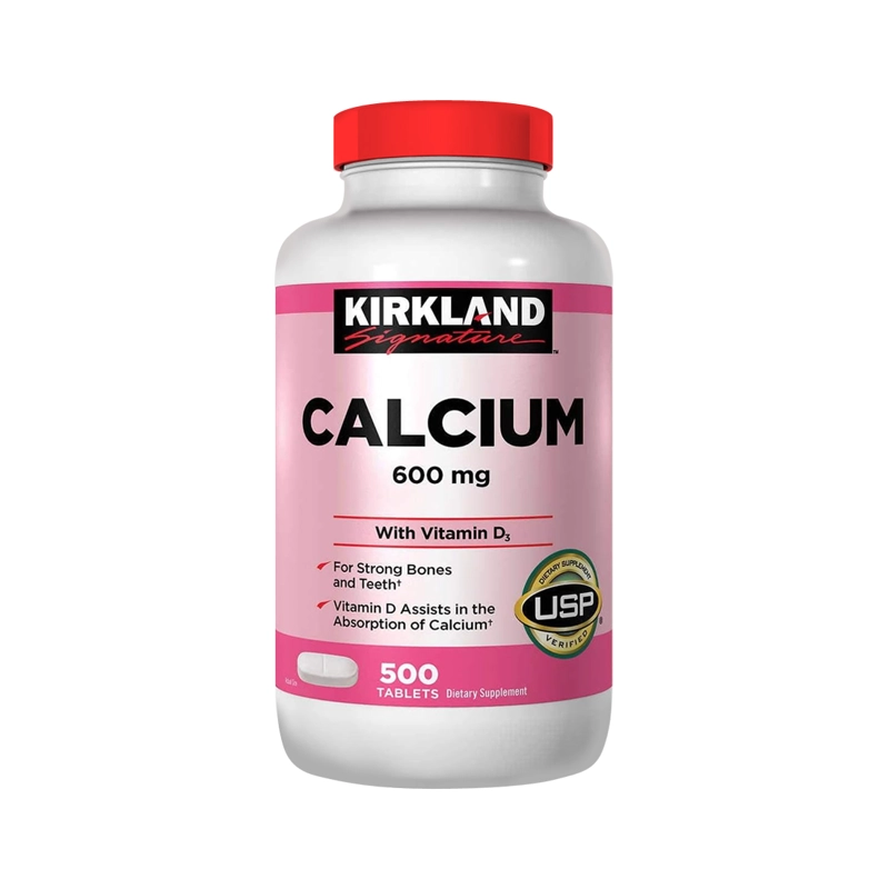 SUPLEMENTO ALIMENTICIO KIRKLAND CALCIUM 600MG 500 TABS - 1