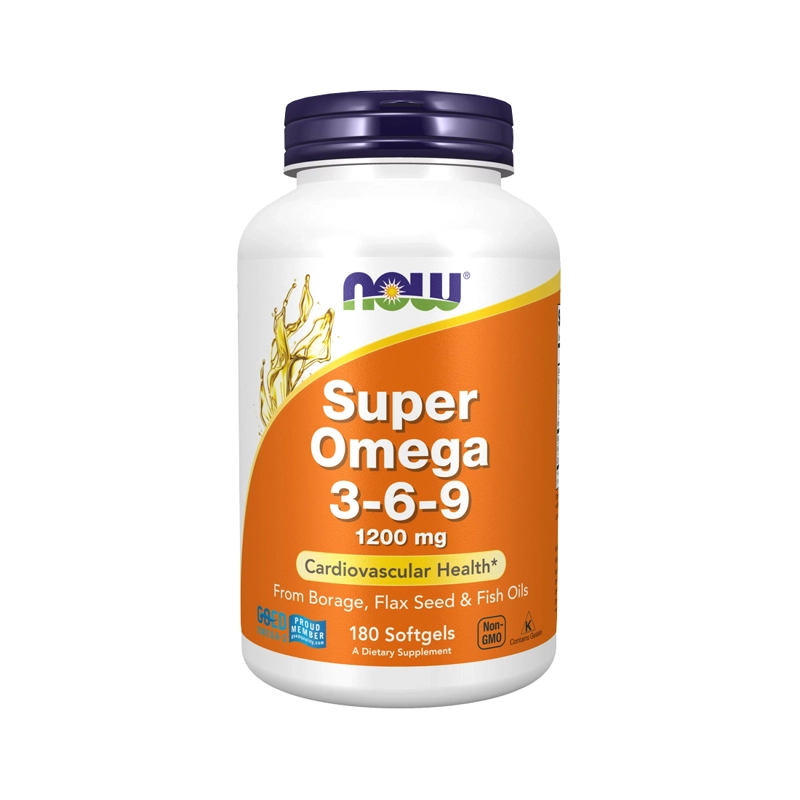 SUPLEMENTO ALIMENTICIO NOW FOODS SUPER OMEGA 3 6 9 180 CAPS - 1