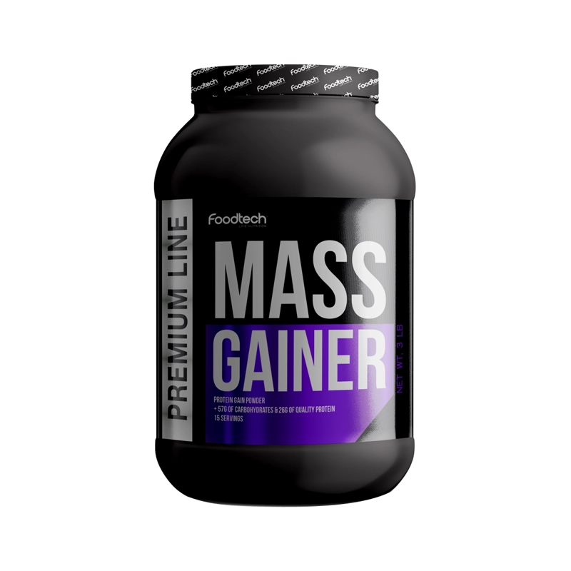 PROTEÍNA FOODTECH MASS GAINER 3LB - CHOCOLATE - 1