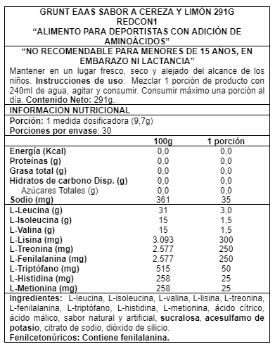 GRUNT EAAS 291GR - REDCON1 - 2