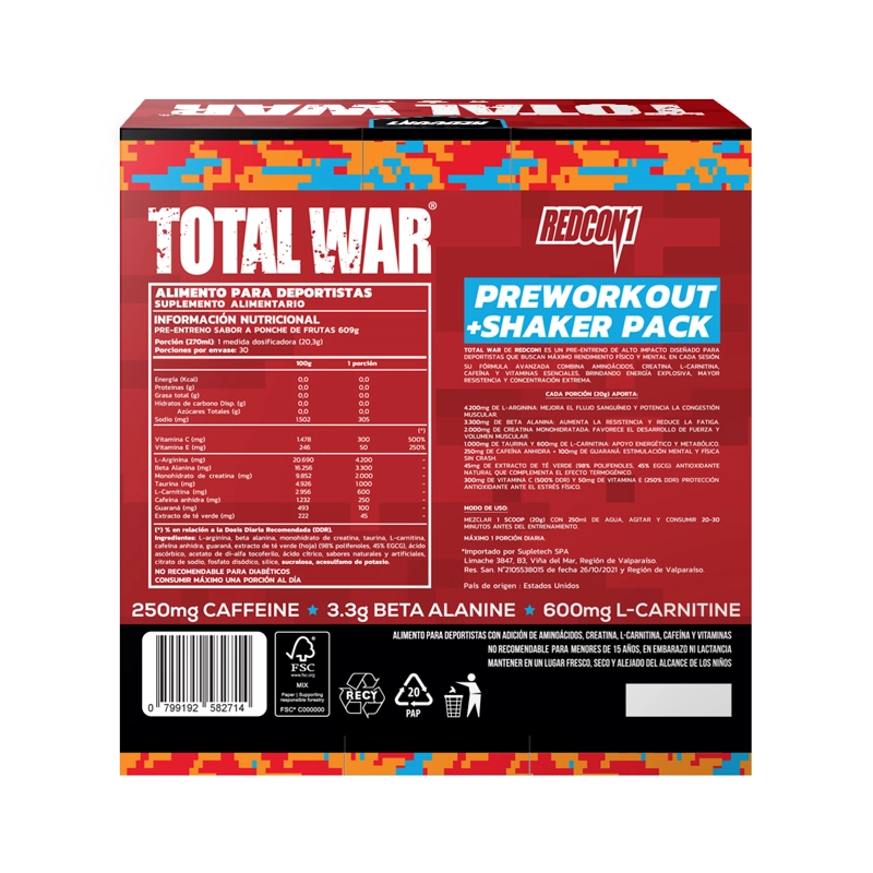 PACK TOTAL WAR - REDCON1 - 2