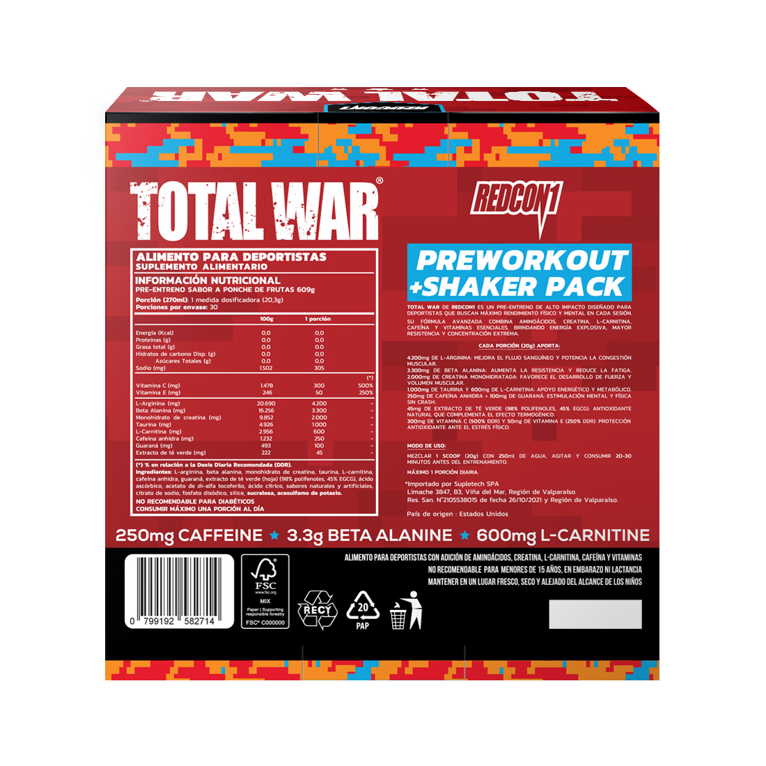 PACK TOTAL WAR - REDCON1 - 2