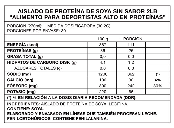 4CHEF 100% VEGAN PRO 2 LBS - FOODTECH - 2