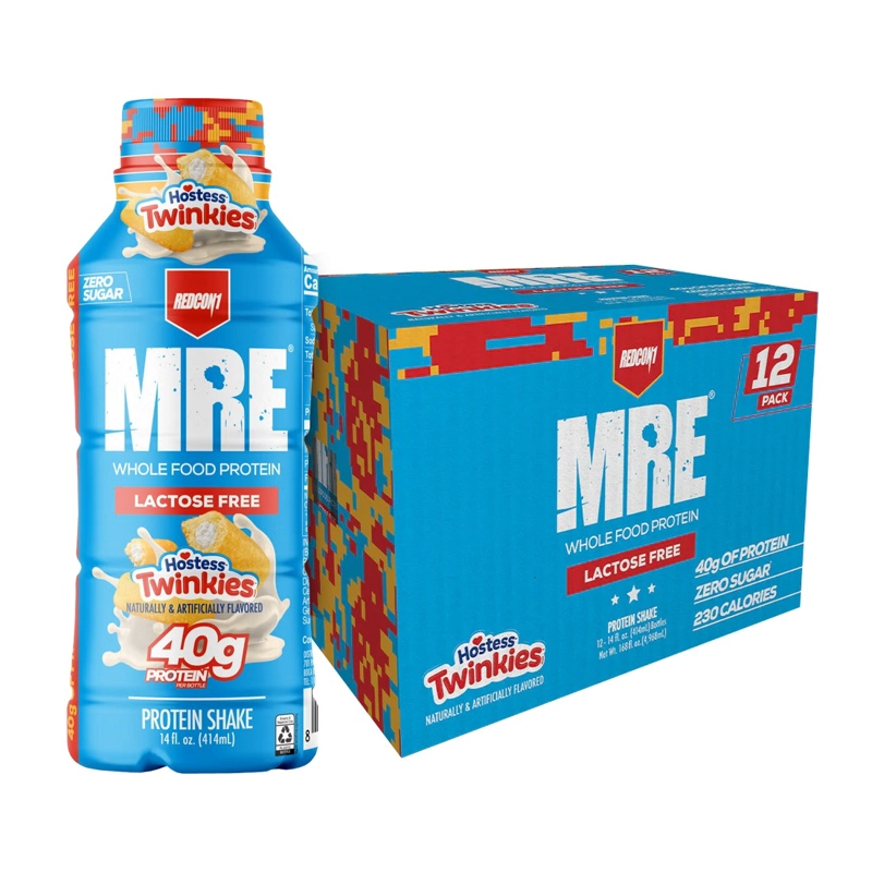 CAJA MRE PROTEIN SHAKE BOTTLE 12UNI TWINKIES - REDCON1 - 1
